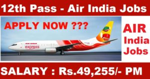 Air India Recruitment 2019